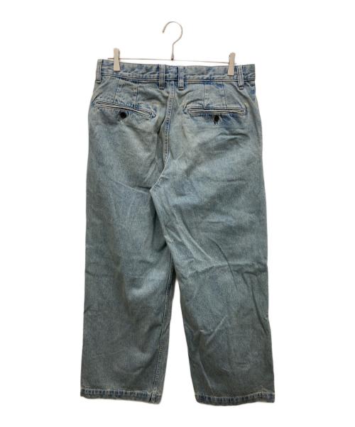 JOURNAL STANDARD relume（ジャーナルスタンダード レリューム）JOURNAL STANDARD relume (ジャーナルスタンダード レリューム) ウォッシュドデニムパンツ インディゴ サイズ:Lの古着・服飾アイテム