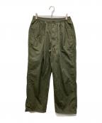STEVEN ALANスティーブンアラン）の古着「ナイロンパンツ」｜オリーブ