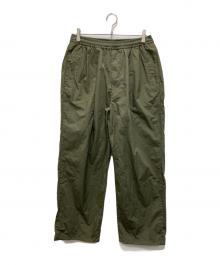 STEVEN ALAN（スティーブンアラン）の古着「ナイロンパンツ」｜オリーブ