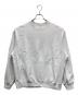 blurhms ROOTSTOCK（ブラームスルーツストック）の古着「Soft&Hard Sweat Crew-Neck P/O Big」｜グレー