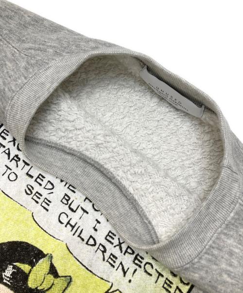 UNUSED（アンユーズド）UNUSED (アンユーズド) 白雪姫プリントスウェット グレー サイズ:3の古着・服飾アイテム