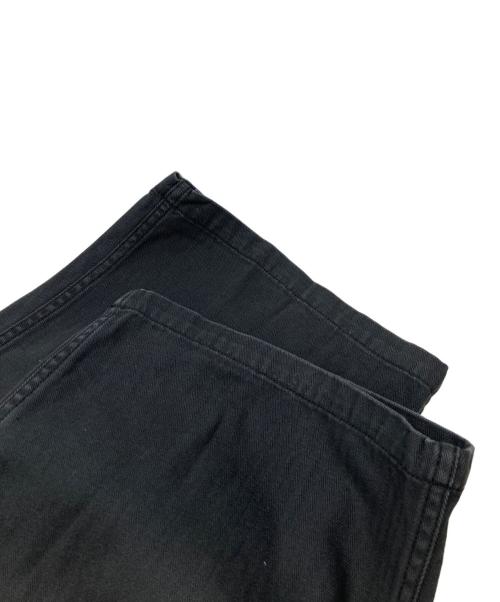JOURNAL STANDARD relume（ジャーナルスタンダード レリューム）JOURNAL STANDARD relume (ジャーナルスタンダード レリューム) ダブルニーヘリンボーンパンツ ブラック サイズ:Lの古着・服飾アイテム