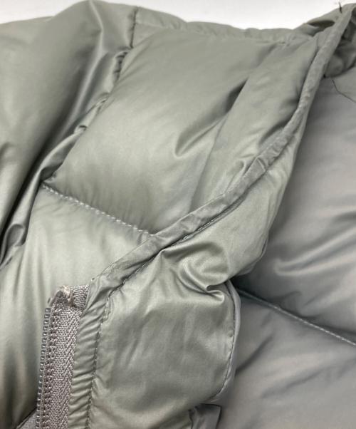 Pyrenex（ピレネックス）Pyrenex (ピレネックス) ノーカラーダウンジャケット グレー サイズ:Mの古着・服飾アイテム