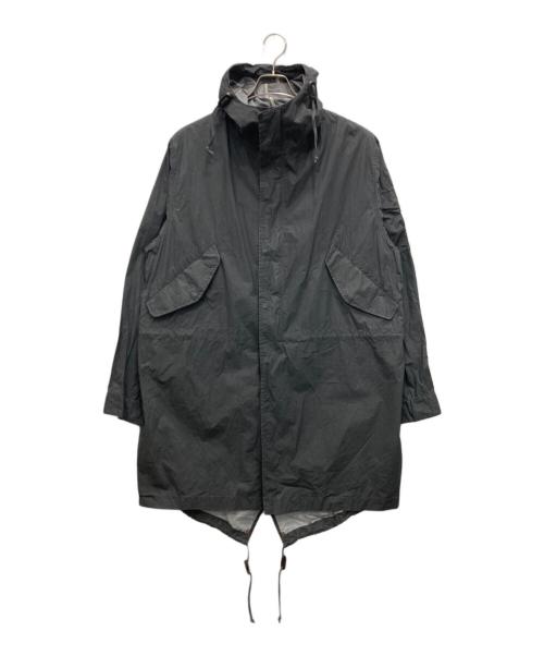 Universal Works（ユニバーサルワークス）Universal Works (ユニバーサルワークス) M-51 オイルド ワックスモッズコート グレー サイズ:Mの古着・服飾アイテム