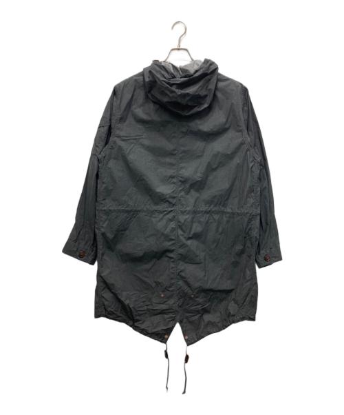Universal Works（ユニバーサルワークス）Universal Works (ユニバーサルワークス) M-51 オイルド ワックスモッズコート グレー サイズ:Mの古着・服飾アイテム