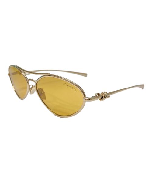 TIFFANY & Co.（ティファニー）TIFFANY & Co. (ティファニー) サングラス ゴールド サイズ:58□16の古着・服飾アイテム