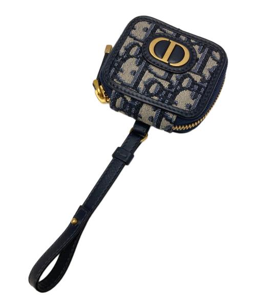 Christian Dior（クリスチャン ディオール）Christian Dior (クリスチャン ディオール) airpodsproケース ネイビーの古着・服飾アイテム