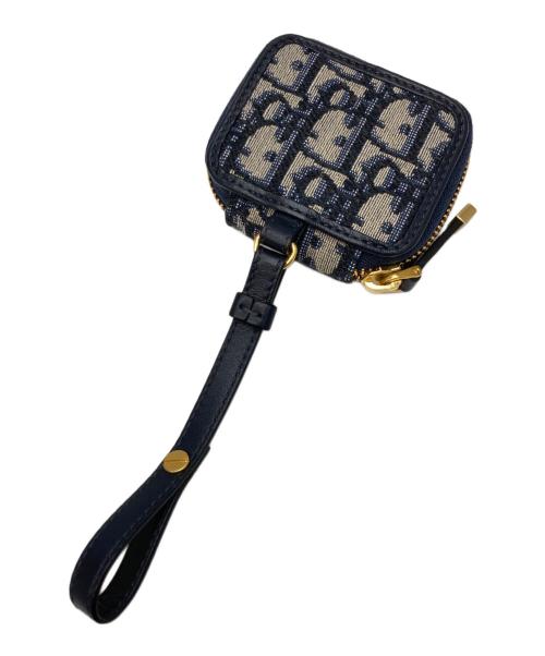 Christian Dior（クリスチャン ディオール）Christian Dior (クリスチャン ディオール) airpodsproケース ネイビーの古着・服飾アイテム