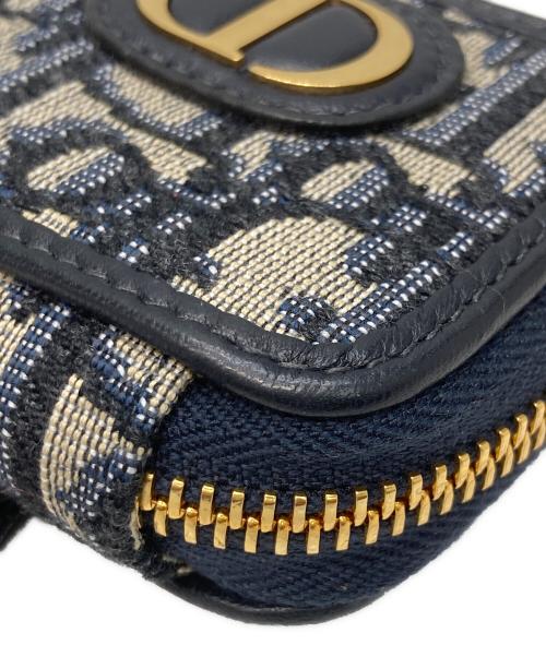 Christian Dior（クリスチャン ディオール）Christian Dior (クリスチャン ディオール) airpodsproケース ネイビーの古着・服飾アイテム