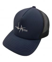 JAMES PERSE（ジェームスパース）の古着「JP x LA Trucker Hat」｜ネイビー