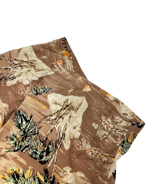 WACKO MARIA（ワコマリア）WACKO MARIA (ワコマリア) HAWAIIAN SHIRT S/S ブラウン サイズ:Lの古着・服飾アイテム