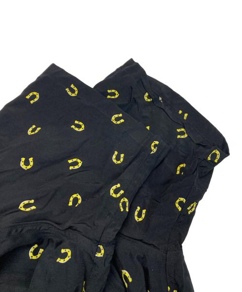 WACKO MARIA（ワコマリア）WACKO MARIA (ワコマリア) ホースシュー HAWAIIAN SHIRT ブラック サイズ:Lの古着・服飾アイテム