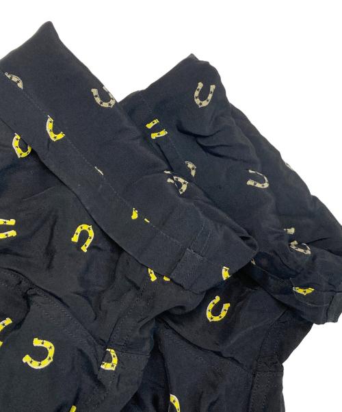 WACKO MARIA（ワコマリア）WACKO MARIA (ワコマリア) ホースシュー HAWAIIAN SHIRT ブラック サイズ:Lの古着・服飾アイテム