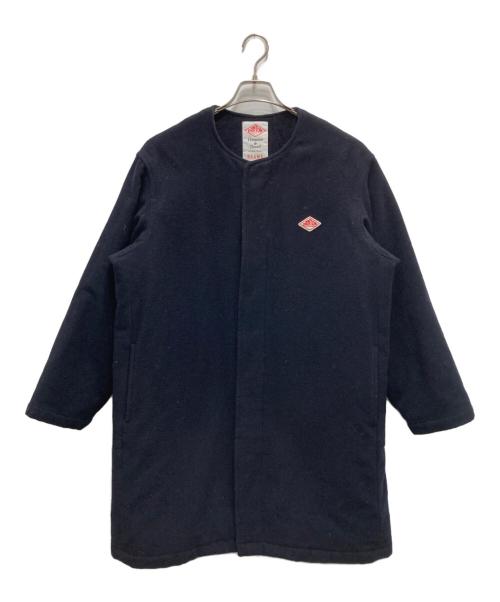 DANTON（ダントン）DANTON (ダントン) BEAMS (ビームス) モッサノーカラーダウンコート ネイビー サイズ:38の古着・服飾アイテム