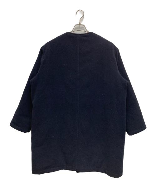 DANTON（ダントン）DANTON (ダントン) BEAMS (ビームス) モッサノーカラーダウンコート ネイビー サイズ:38の古着・服飾アイテム