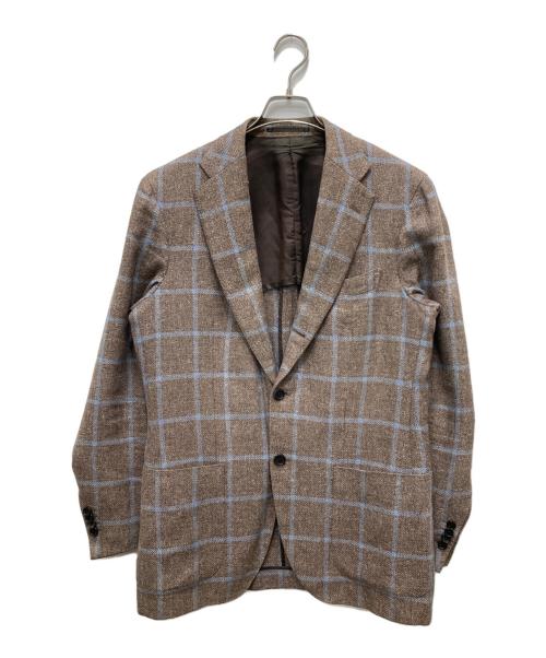 Ferla（フェルラ）Ferla (フェルラ) テーラードジャケット ブラウン サイズ:表記なし(実寸参照)の古着・服飾アイテム