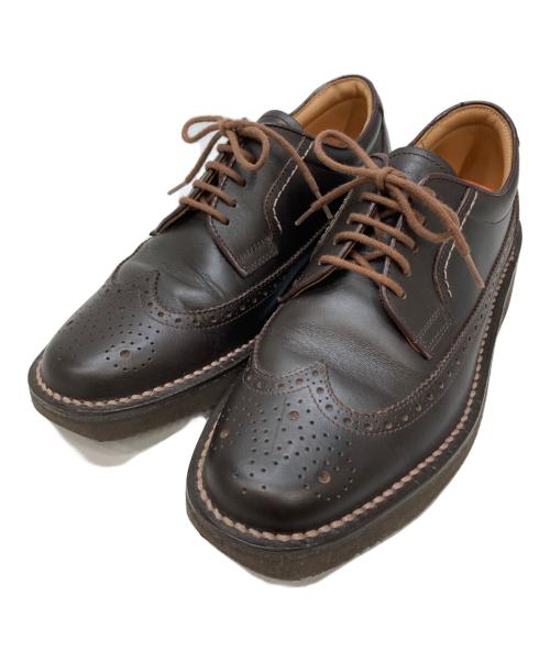 REGAL Walker（リーガルウォーカー）REGAL Walker (リーガルウォーカー) ウィングチップシューズ ブラウン サイズ:23 1/2の古着・服飾アイテム