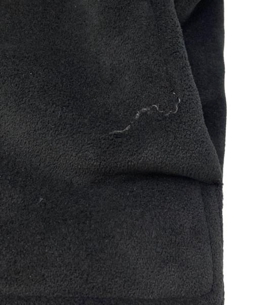 BURBERRY BLACK LABEL（バーバリーブラックレーベル）BURBERRY BLACK LABEL (バーバリーブラックレーベル) 裏ファー フェイクムートンコート ブラック サイズ:Mの古着・服飾アイテム