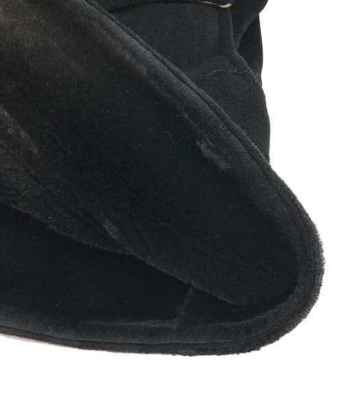BURBERRY BLACK LABEL（バーバリーブラックレーベル）BURBERRY BLACK LABEL (バーバリーブラックレーベル) 裏ファー フェイクムートンコート ブラック サイズ:Mの古着・服飾アイテム