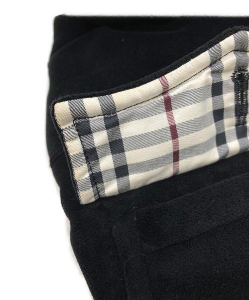 BURBERRY BLACK LABEL（バーバリーブラックレーベル）BURBERRY BLACK LABEL (バーバリーブラックレーベル) 裏ファー フェイクムートンコート ブラック サイズ:Mの古着・服飾アイテム