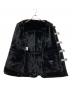 BURBERRY BLACK LABEL (バーバリーブラックレーベル) 裏ファー フェイクムートンコート ブラック サイズ:M：15000円
