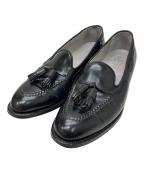 Alden×BEAUTY&YOUTHオールデン×ビューティーアンドユース）の古着「コードバンタッセルローファー」｜ブラック