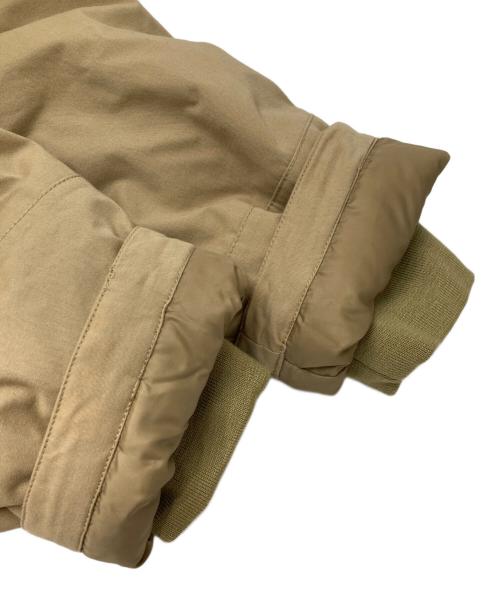 Eddie Bauer（エディーバウアー）Eddie Bauer (エディーバウアー) B-9 ファーダウンジャケット ベージュ サイズ:XLの古着・服飾アイテム