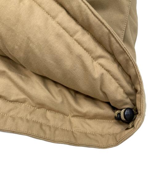 Eddie Bauer（エディーバウアー）Eddie Bauer (エディーバウアー) B-9 ファーダウンジャケット ベージュ サイズ:XLの古着・服飾アイテム