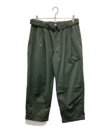 TIGHTBOOTH PRODUCTION（タイトブースプロダクション）の古着「バギースラックス」｜グリーン