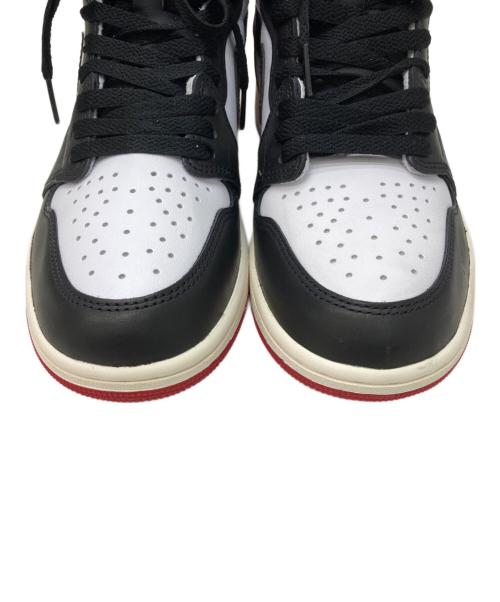 NIKE（ナイキ）NIKE (ナイキ) Air Jordan 1 Retro High OG ブラック×レッド サイズ:27の古着・服飾アイテム