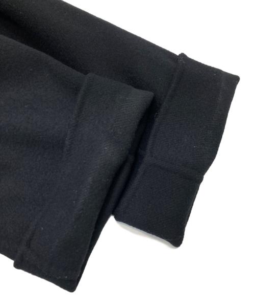 VERMEIL par iena（ヴェルメイユ パー イエナ）VERMEIL par iena (ヴェルメイユ パー イエナ) ダブルフェイス後ろタックコート ブラック サイズ:38の古着・服飾アイテム