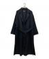 VERMEIL par iena（ヴェルメイユ パー イエナ）の古着「ダブルフェイス後ろタックコート」｜ブラック