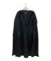 VERMEIL par iena (ヴェルメイユ パー イエナ) ダブルフェイス後ろタックコート ブラック サイズ:38：15000円