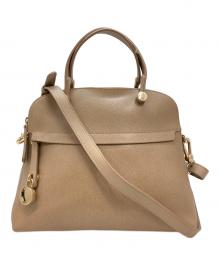 FURLA（フルラ）の古着「2WAYハンドバッグ」｜ブラウン