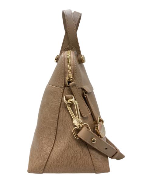 FURLA（フルラ）FURLA (フルラ) 2WAYハンドバッグ ブラウンの古着・服飾アイテム