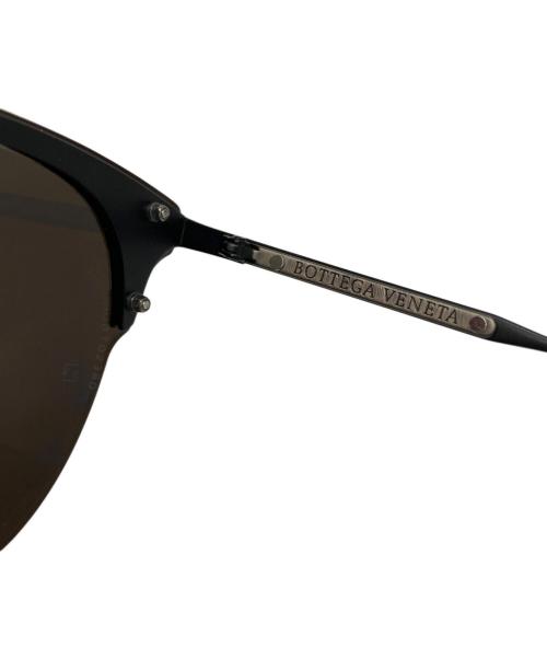 BOTTEGA VENETA（ボッテガベネタ）BOTTEGA VENETA (ボッテガベネタ) イントレチャートフレームサングラス ブラック サイズ:64◻︎14-140の古着・服飾アイテム