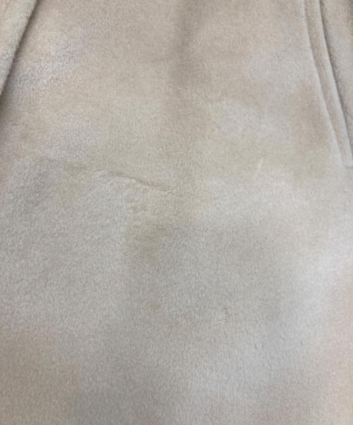 MaxMara（マックスマーラ）MaxMara (マックスマーラ) ウールステンカラーコート ベージュ サイズ:44の古着・服飾アイテム