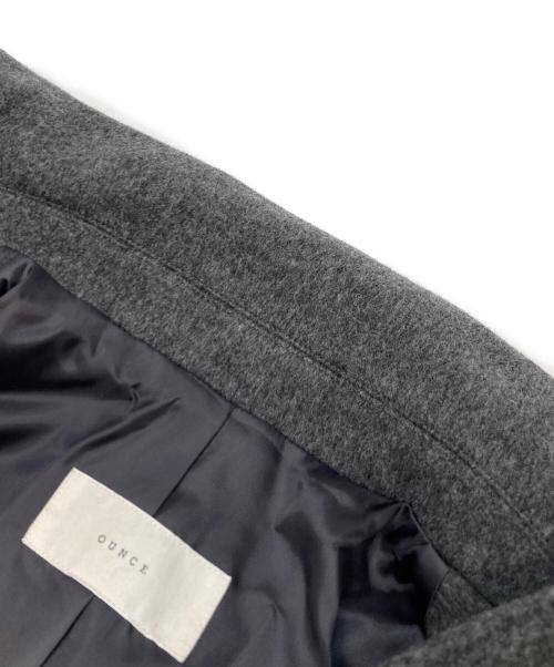 OUNCE（オンス）OUNCE (オンス) alpaca raglan coat グレー サイズ:不明（実寸参照）の古着・服飾アイテム