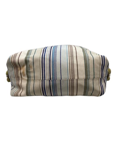 Vivienne Westwood（ヴィヴィアンウエストウッド）Vivienne Westwood (ヴィヴィアンウエストウッド) ハンドバッグ アイボリー×グリーンの古着・服飾アイテム