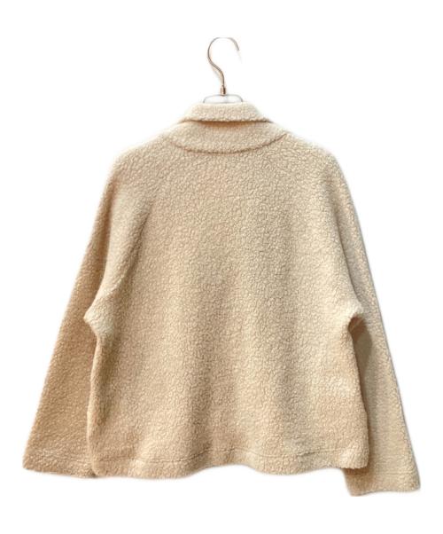 SI-HIRAI（スーヒライ）SI-HIRAI (スーヒライ) ウール ローブ ジャケット ベージュ サイズ:38の古着・服飾アイテム