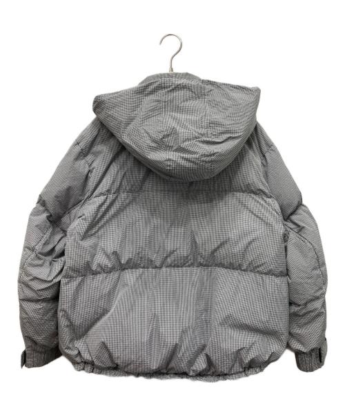 Lily Brown（リリーブラウン）Lily Brown (リリーブラウン) ボウタイ付ダウンジャケット グレー サイズ:Fの古着・服飾アイテム