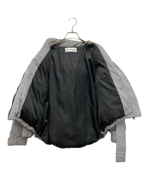 Lily Brown（リリーブラウン）Lily Brown (リリーブラウン) ボウタイ付ダウンジャケット グレー サイズ:Fの古着・服飾アイテム