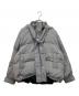 Lily Brown（リリーブラウン）の古着「ボウタイ付ダウンジャケット」｜グレー