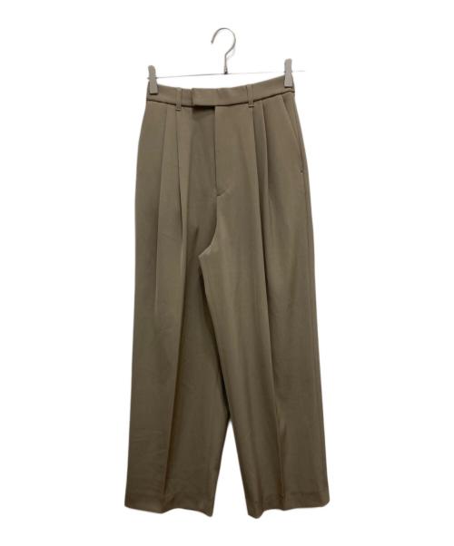 IENA（イエナ）IENA (イエナ) サスペンダーツイル パンツ ベージュ サイズ:36の古着・服飾アイテム