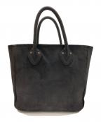 vascoヴァスコ）の古着「スエードレザートートバッグ」｜ブラック