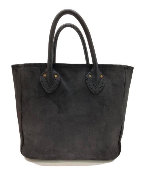 vasco（ヴァスコ）vasco (ヴァスコ) スエードレザートートバッグ ブラックの古着・服飾アイテム