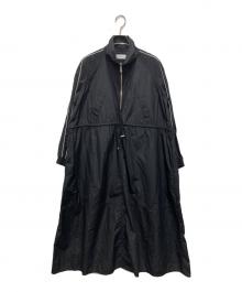 machatt（マチャット）の古着「ナイロンワンピース」｜ブラック
