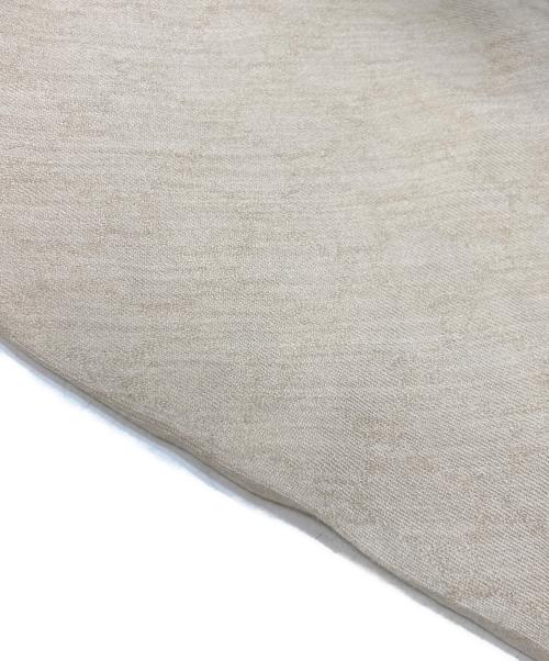 GUCCI（グッチ）GUCCI (グッチ) シルクウールファーストール ベージュの古着・服飾アイテム