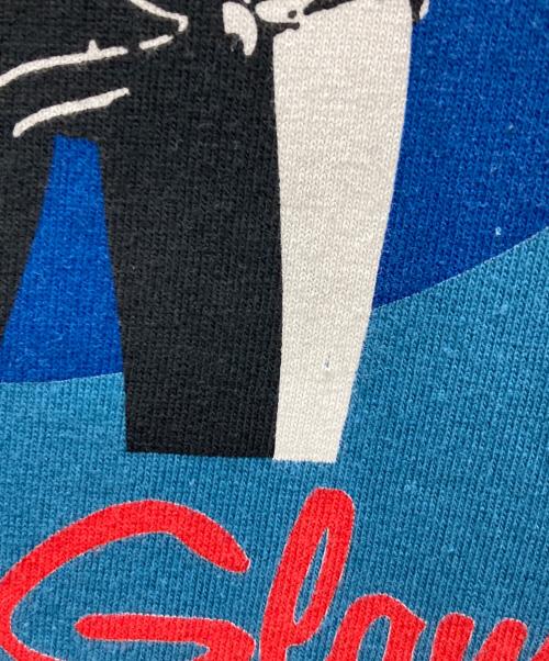 Hysteric Glamour（ヒステリックグラマー）Hysteric Glamour (ヒステリックグラマー) UK TRIBUTE Tシャツ ブルー サイズ:Sの古着・服飾アイテム