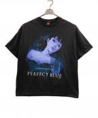 GEEKS RULE×PERFECT BLUEギークスルール×パーフェクトブルー）の古着「12 SILKSCREEN PRINTING T SHIRT」｜ブラック